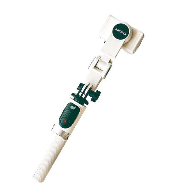 MAGIPEA 美極品 AI跟拍三腳穩定器, 星雪白, 1個