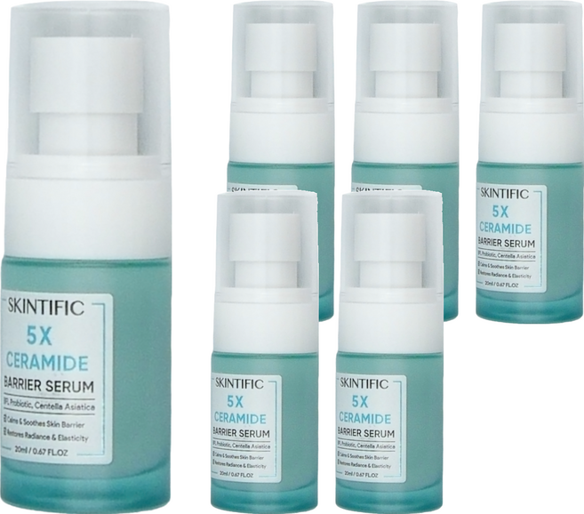 SKINTIFIC 5X 神經醯胺精華液, 20ml, 6瓶