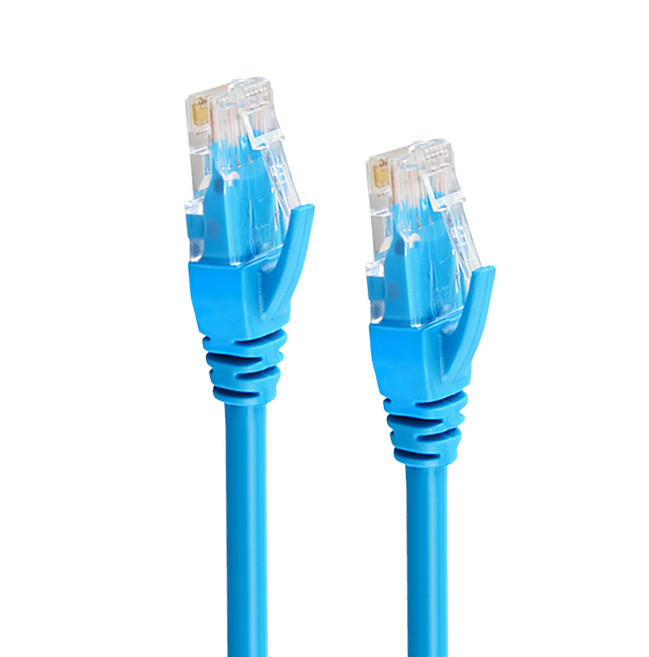 Bravo-U Cat6超高速傳輸網路線, 藍色, 5m, 1條