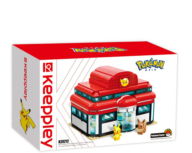 keeppley qman 寶可夢中心積木, 1入