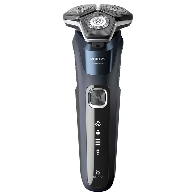 PHILIPS 飛利浦 S5000 智能系列 三刀頭電鬍刀, S5885/10, 黑色