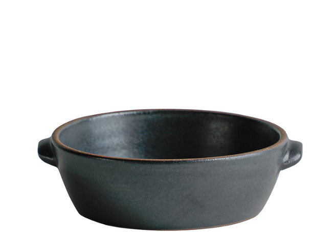 Kinto TERRA 烤皿 14.5cm, 黑色, 1個