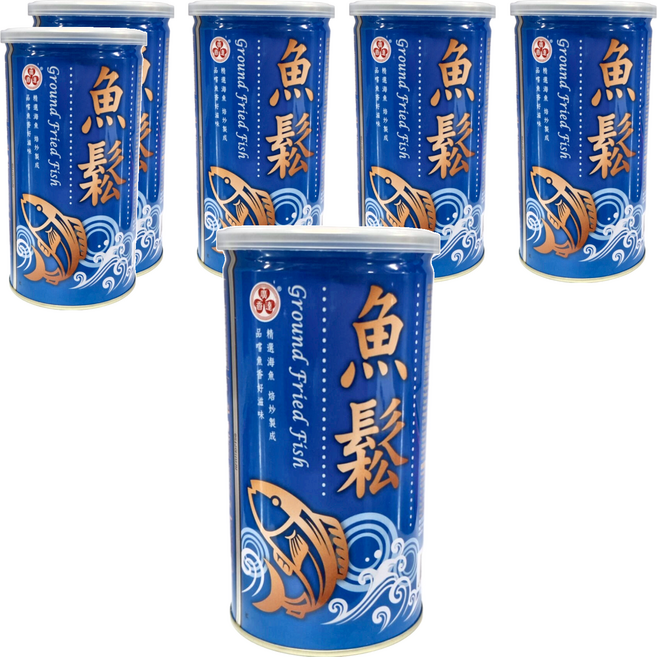 廣達香 魚鬆, 245g, 6罐