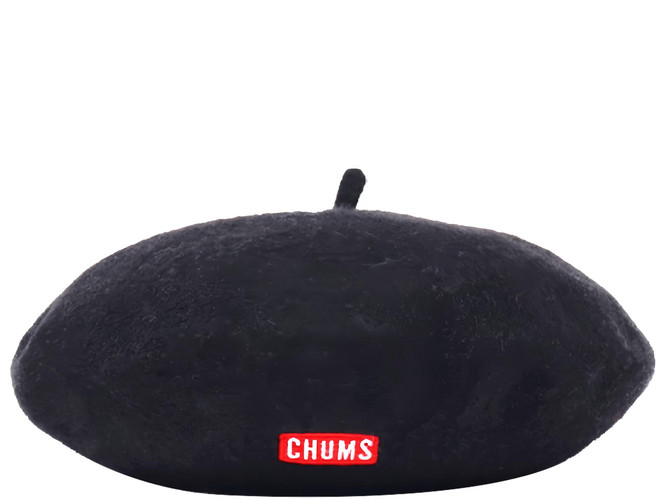 CHUMS Logo Beret貝雷保暖帽 CH05-1337-K001-NS