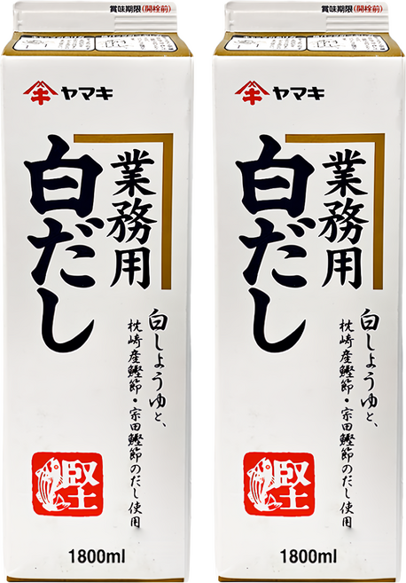 Yamaki 雅媽吉 鰹魚淡色濃縮高湯, 1.8L, 2瓶