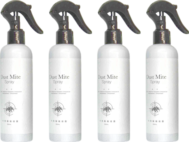 CHEF CLEAN 淨毒五郎 衣物驅蟎噴霧 植物清香 舒緩天竺葵香氣, 260ml, 4瓶