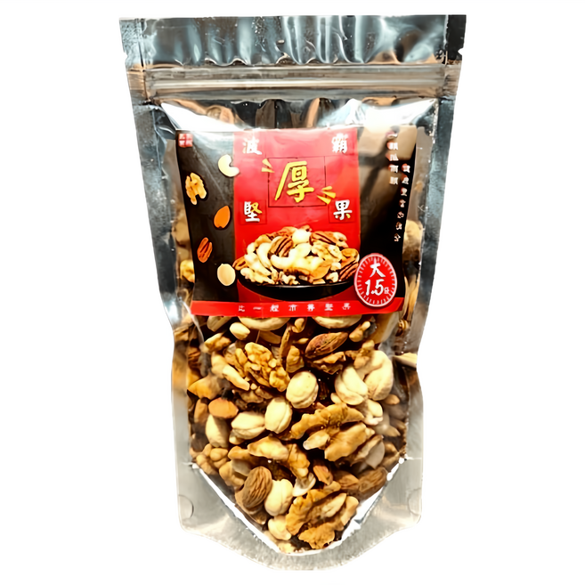 品鮮生活 波霸厚堅果/3果綜合堅果, 1包, 300g