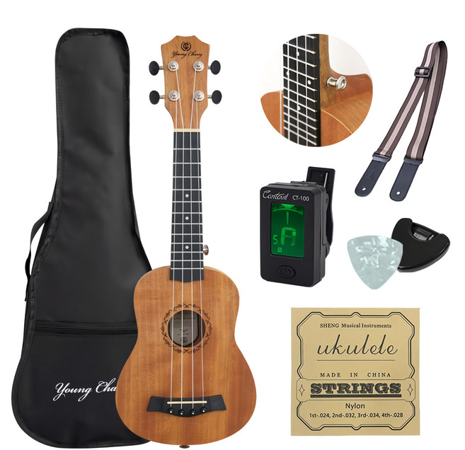 HDC Youngchang YU-100 高音烏克麗麗 入門全配組合, 高音, 1套