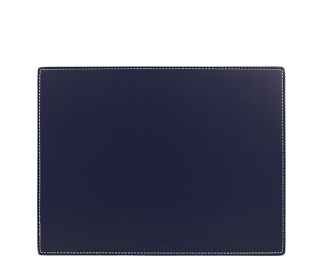 珠友文化 皮質辦公桌墊 寫字墊版, 藍色
