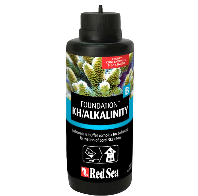 Red Sea 紅海 珊瑚kh鹼度緩衝劑 kh添加 海水添加劑, 500ml, 1瓶