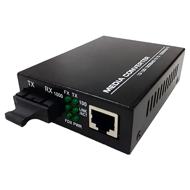 Neon 台灣霓虹 Gigabit 千兆網口轉SC單模雙芯光纖光電轉換器, HTB-GS-03, 1台