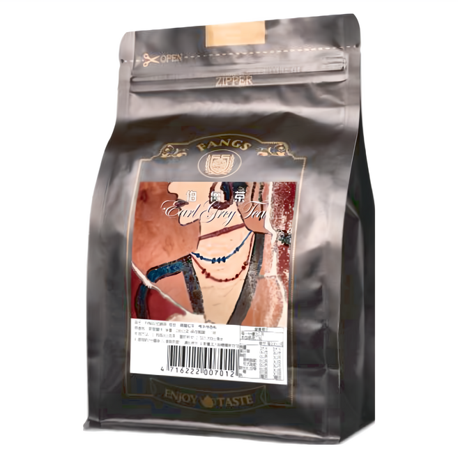 FANGS 方氏 伯爵茶 錫蘭紅茶、佛手柑香料, 230g, 1包, 1包