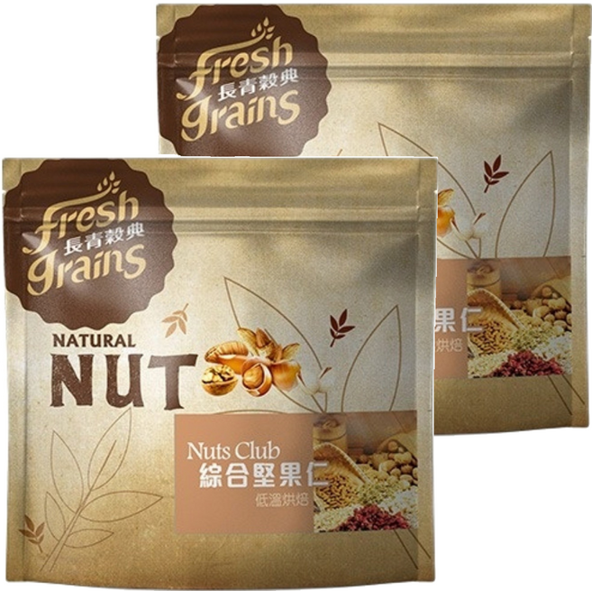 fresh grains 長青穀典 Nuts Club 綜合堅果仁, 300g, 2包