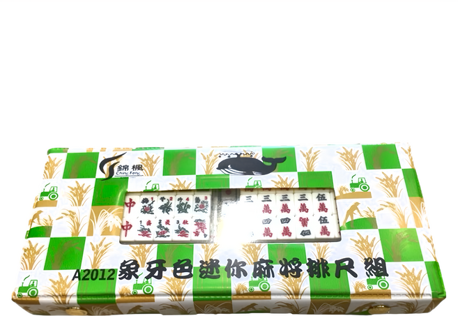 錦楓 迷你麻將排尺組 A2012 20mm, 象牙白, 1盒