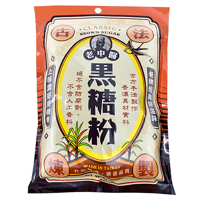 老中醫 黑糖粉, 400g, 1包