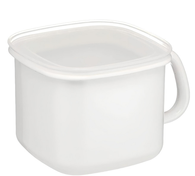 FUJIHORO 砝瑯方形味噌鍋 1.5L, 18.5cm, 方形, 1個