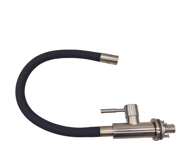 LEADER 麗達 LF認證 304不鏽鋼 專利型萬向水龍頭 廚房立式單冷 不含進水管 LBE ST0015 1.3kg, 1個