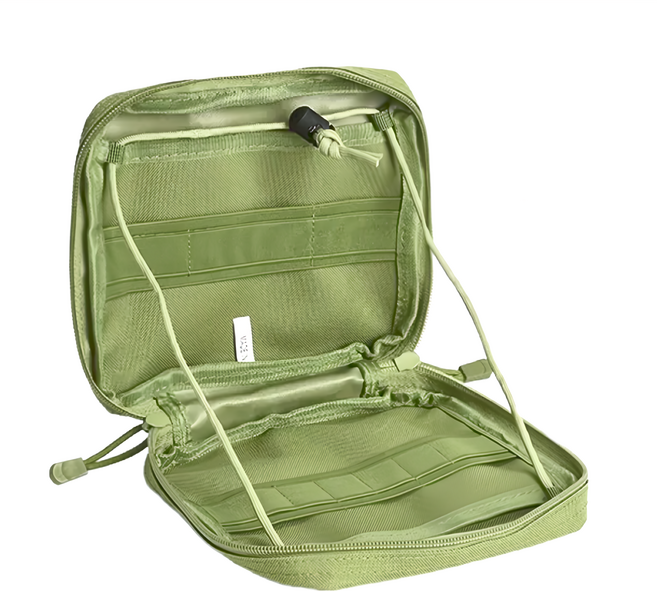 ISE MOUNT 小島嶼山 戰術燈具收納包, 軍綠, 1個