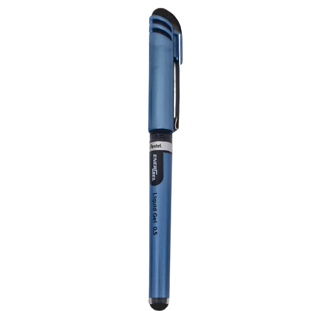 Pentel 飛龍文具 Arts 直液鋼珠筆 0.5mm BLN15-A 12支, 黑色, 1盒
