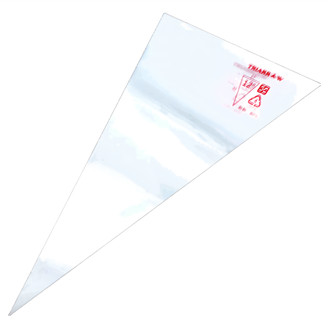 TRIARROW 三箭牌 加厚拋棄式擠花袋 10入裝 31*17cm 耐熱80℃, 透明色, 6包