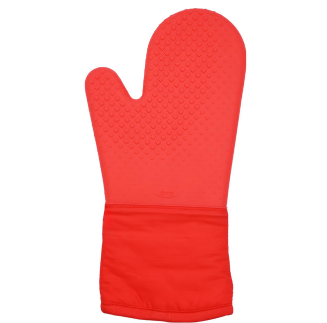 OXO 矽膠隔熱手套, 果醬紅, 1個