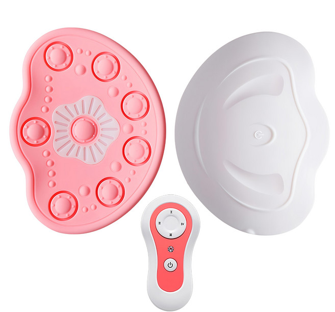 Panatec 沛莉緹 4D電動胸部溫熱按摩美胸儀 無線遙控 USB充電 三段強度 四種模式 16個按摩頭 定時15分鐘