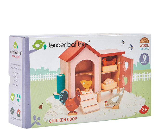 tender leaf 陽光雞舍 TL8164, Pink, red, 1盒