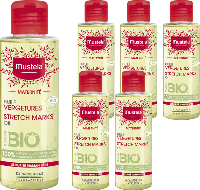 mustela 慕之恬廊 孕膚油, 105ml, 6罐