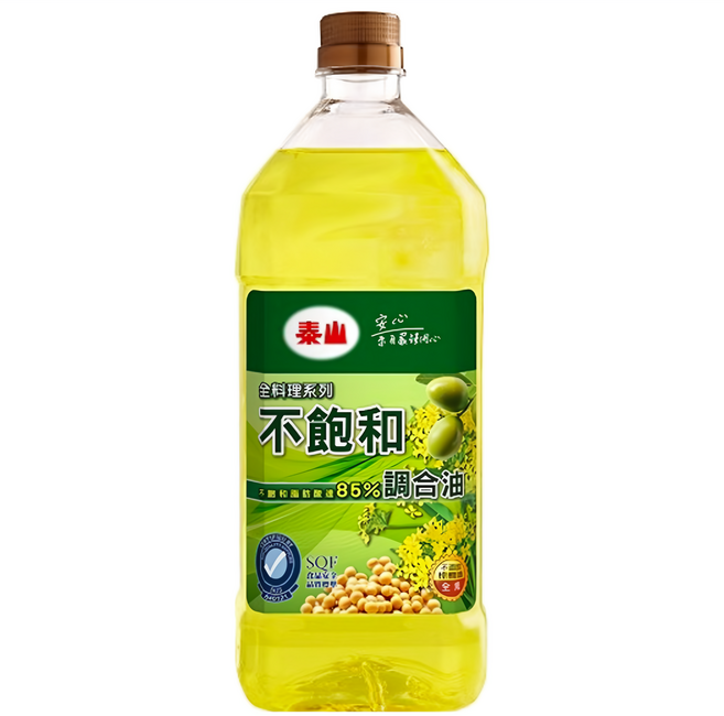 TAISUN 泰山 不飽和健康調合油, 2L, 1瓶