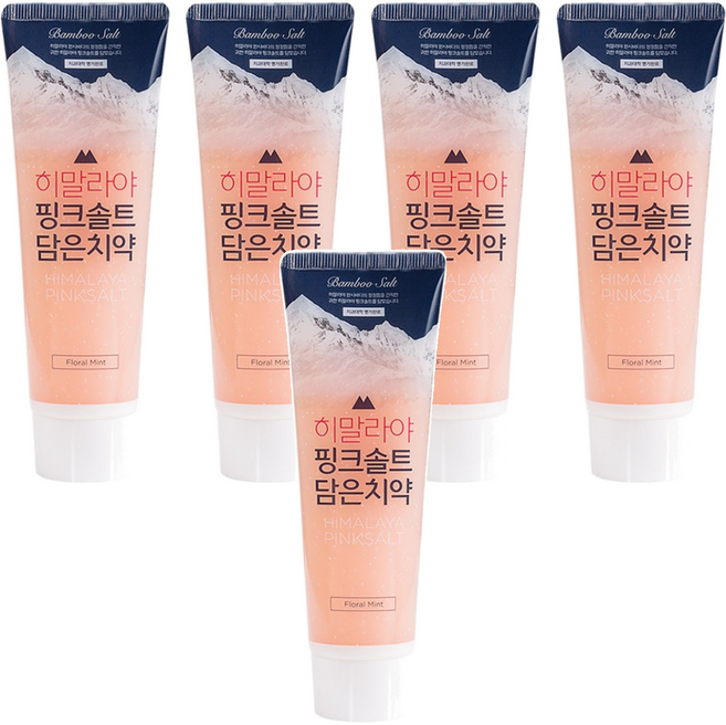 LG 生活健康 喜馬拉雅粉晶鹽牙膏 花香薄荷