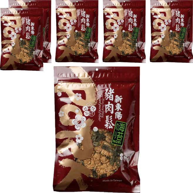 新東陽 海苔豬肉鬆隨手包, 250g, 6包