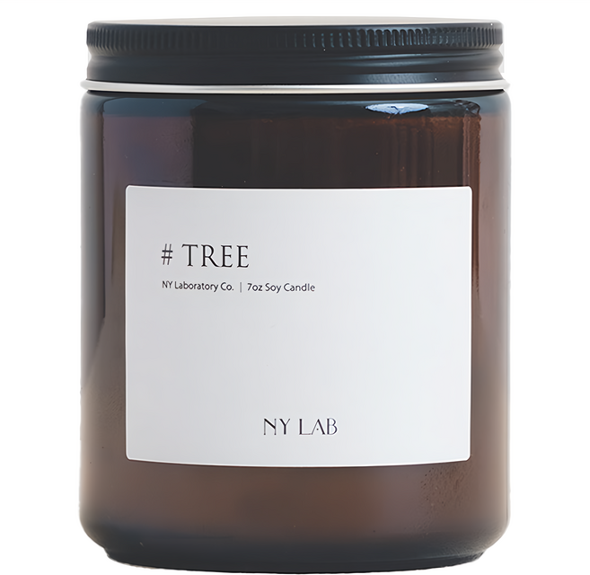 NY LAB 紐約實驗室 手工香氛蠟燭, Tree 森林綠野, 420g, 1罐
