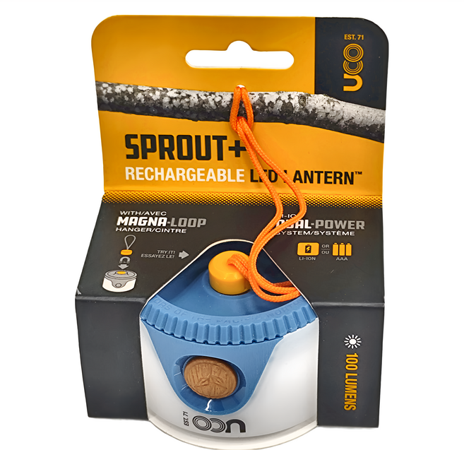 UCO Sprout+ Li-lon Mini Lantern 鋰電池吊燈 小, 藍色, 1個