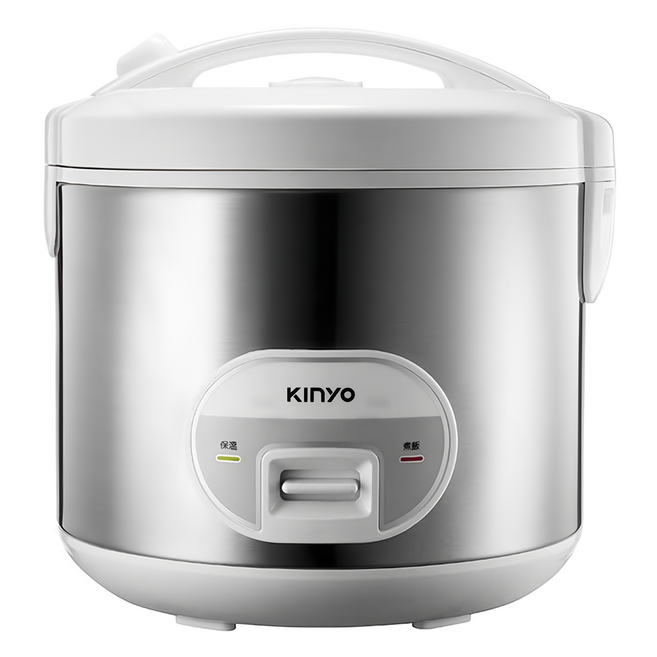 Kinyo 電子鍋 十人份 275 x 270 x 270mm 2585g 3.5L, REP-18, 銀色