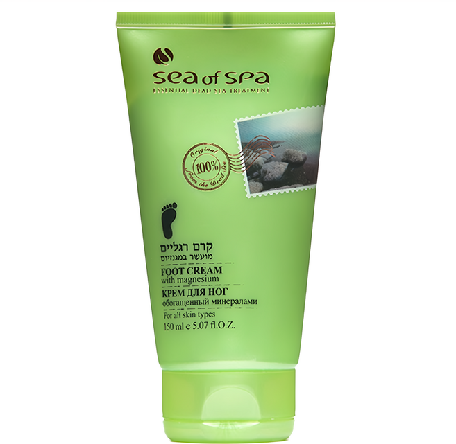 sea of spa 鎂元素護腳霜, 150ml, 1條, 1條