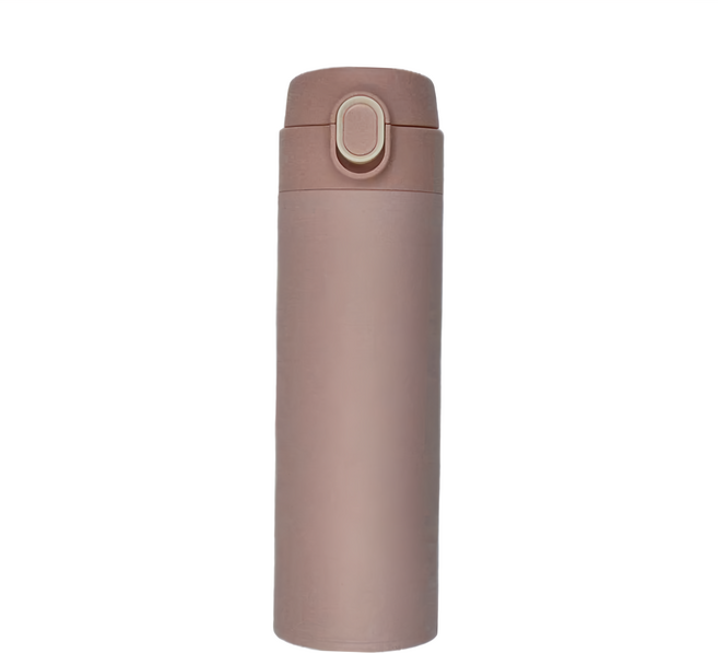 cook power 鍋寶 超真空輕量陶瓷保溫杯, 粉紅色, 500ml, 1個