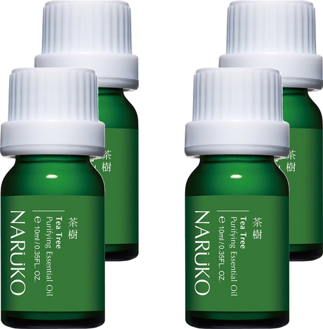 NARUKO 牛爾 台灣公司貨 茶樹神奇痘痘油, 10ml, 4瓶