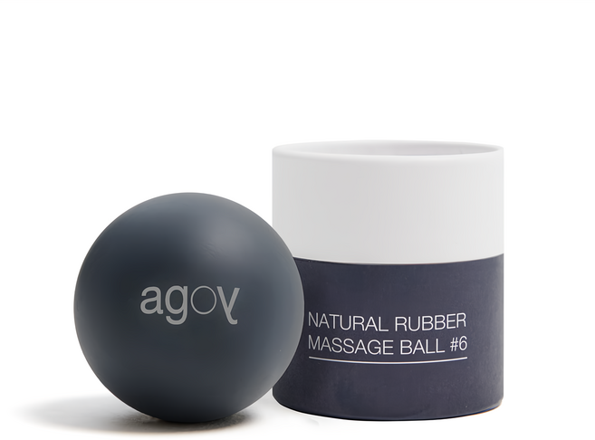 agoy 按摩球 115g 黑色 1顆 肌肉放鬆 深層按摩 運動恢復