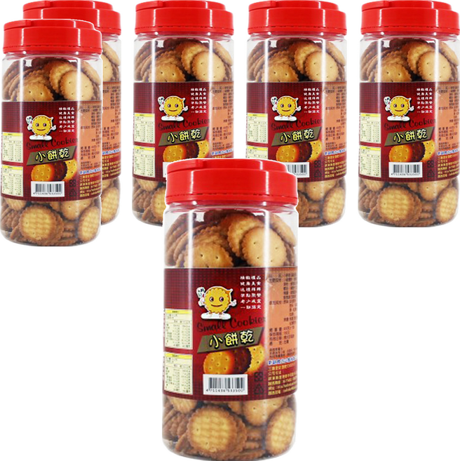 新錤 原味小餅乾, 400g, 6罐