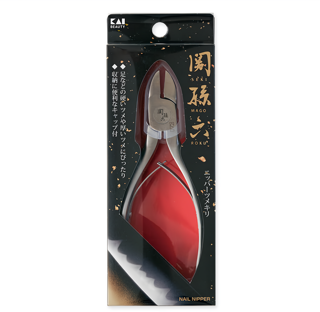 KAI 貝印 関孫六 強力指甲剪 130 x 55 x 15mm 115g, HC-3535, 1個