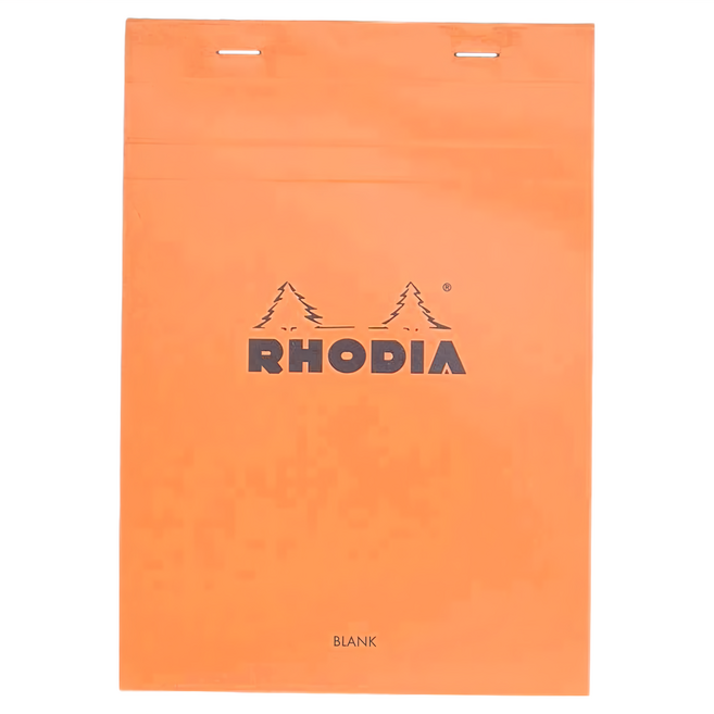 RHODIA N 16 上翻筆記本 A5 空白內頁 16000C 210 x 148mm, 橘色, 1本