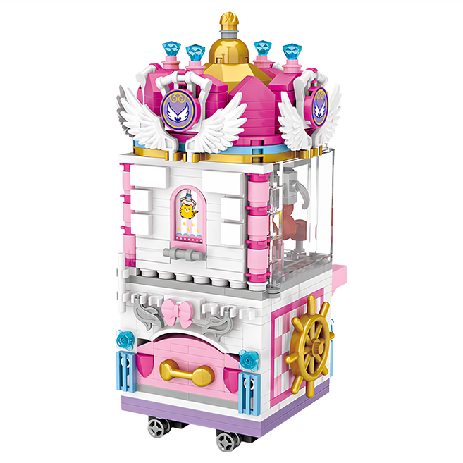 LoZ 夾娃娃機積木 587片, 遊樂場 夾娃娃機, 1組