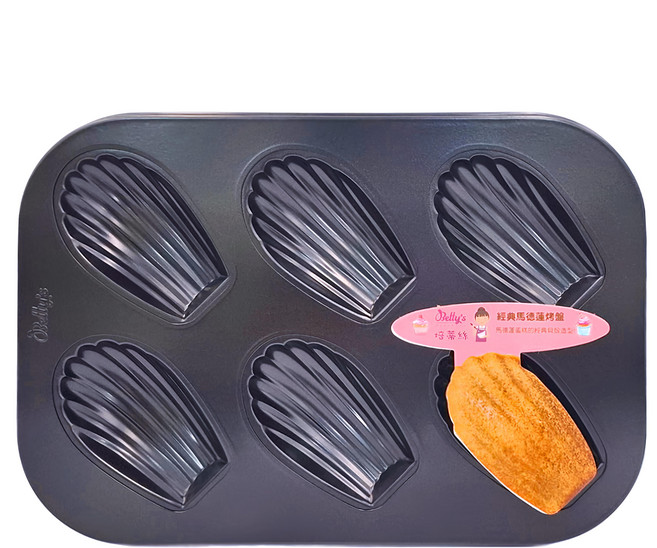 Betty's 焙蒂絲 六連瑪德蓮烤盤 BP7005, 1個