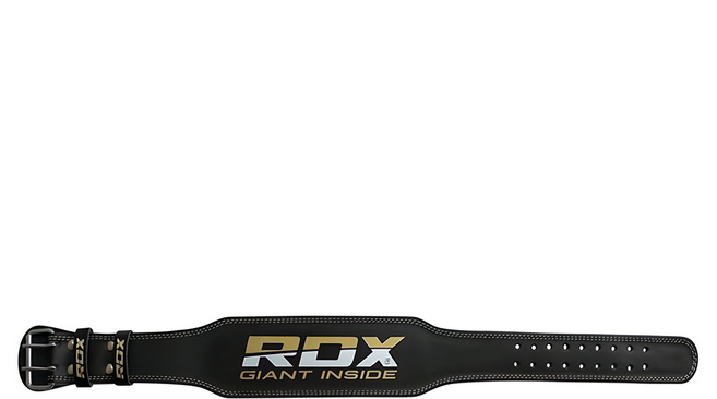 RDX 雙叉重訓腰帶 FC037-XS1 4吋, 黑色