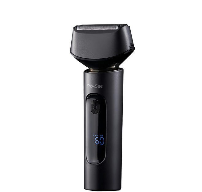 ShowSee 小適 電動刮鬍刀 F602-GY 黑色 Type-C充電 IPX7防水 LED數字化顯示
