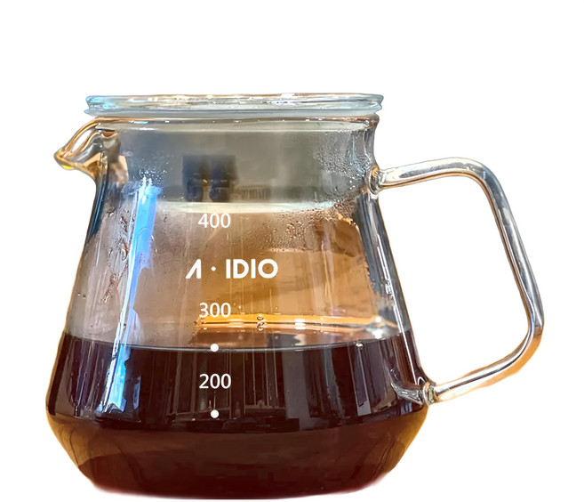 A-IDIO 阿迪優 玻璃壺 耐高溫400度, 單件, 400ml, 1個