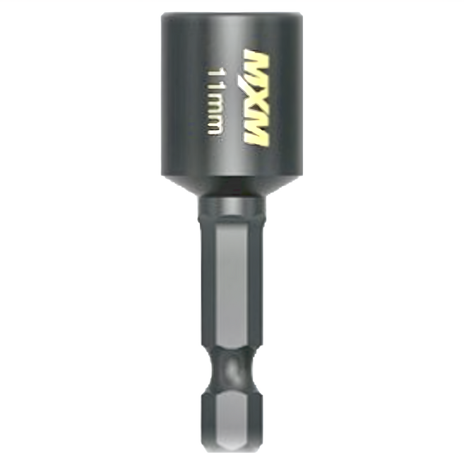 MXM TOOLS 抗衝擊磁性六角套筒接桿 MB73005 11 x 50mm, 1個