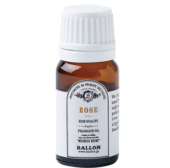 日本 BALLON 精油補充瓶, 玫瑰, 10ml, 1件