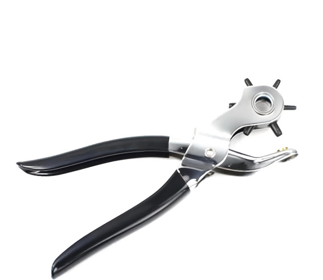 TRENY 高級皮帶打孔機, 黑色, 1個