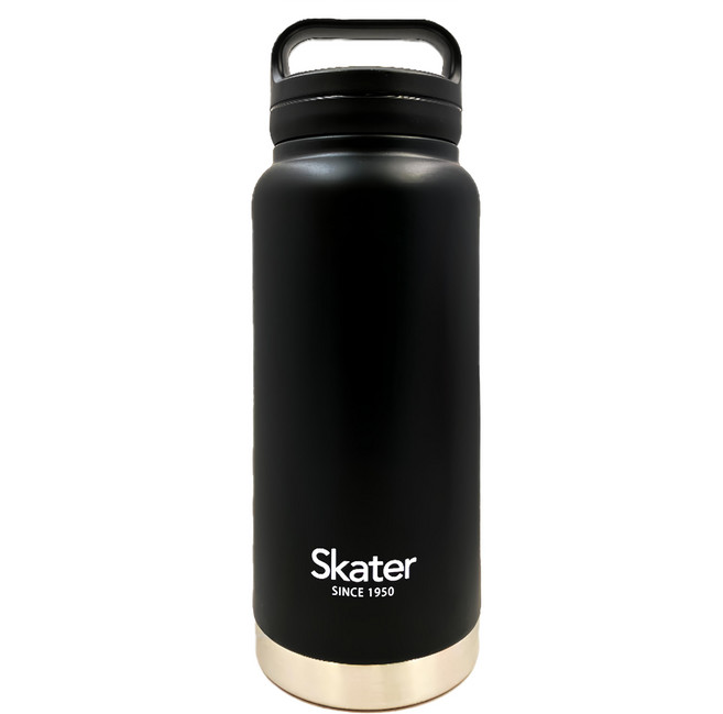 Skater 不鏽鋼隨行瓶, 紳士黑, 800ml, 1個